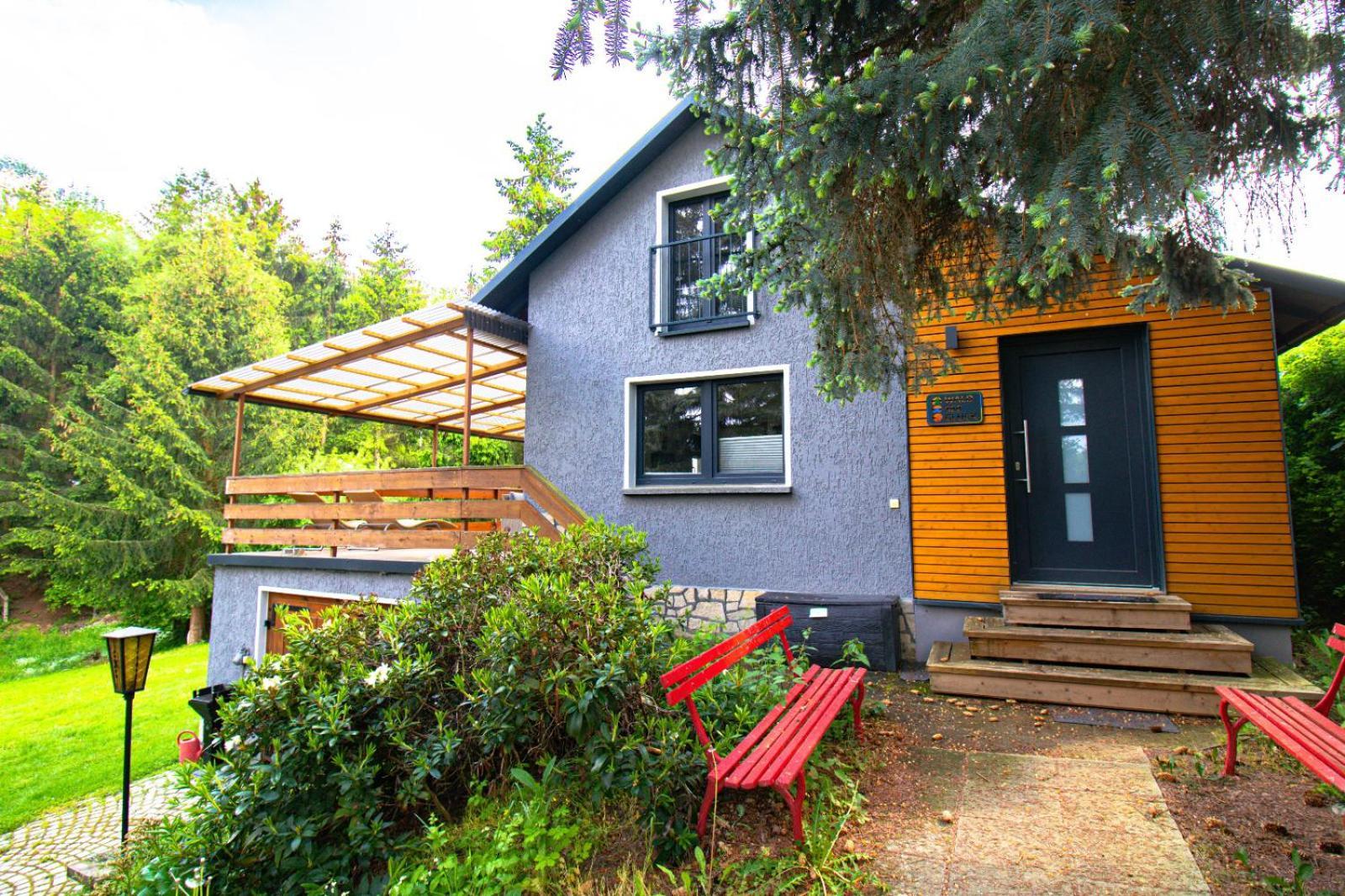 Вилла Residenz Waldfrieden Garnsdorf Экстерьер фото